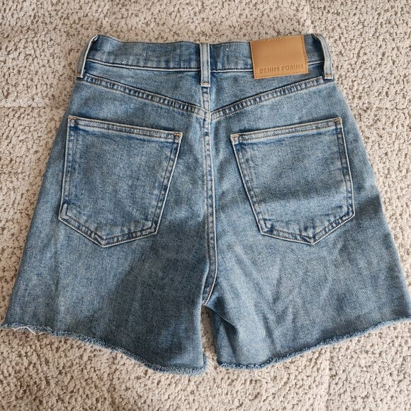 Denim Forum - '50s Arlo Hi-rise Denim Short - Picture 2 of 4